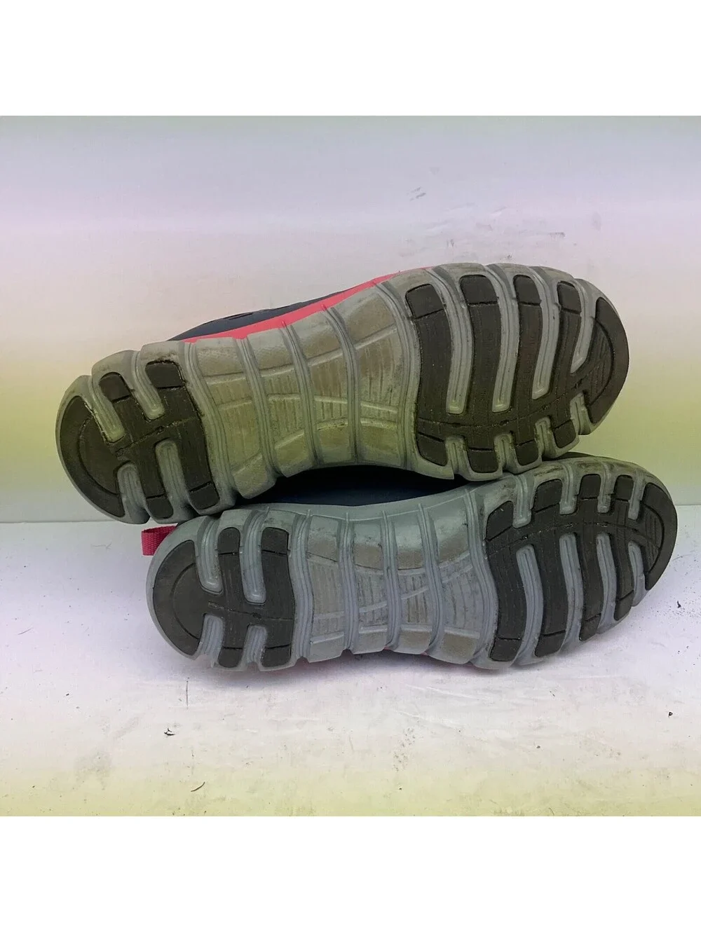 Reebok Women's Sublite Alloy Toe Athletic Work Shoe IB046 Navy/Pink 8.5W